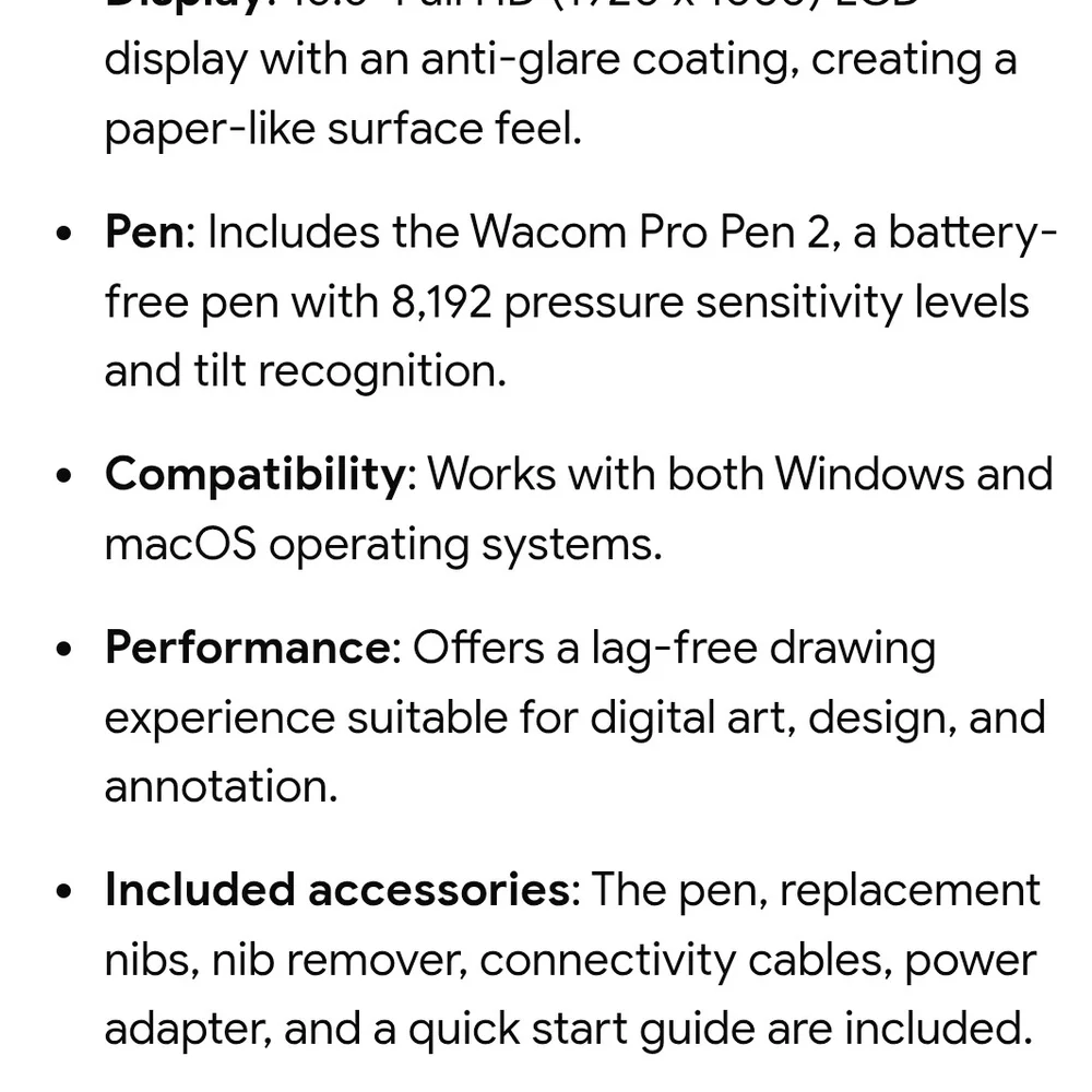 Black Tablet with Stylus